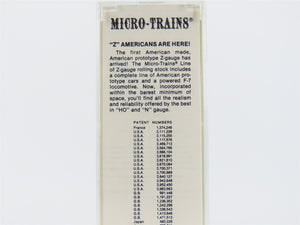 Z Scale Kadee Micro-Trains MTL 14505-2 UP Serves All The West Flat Car #51501