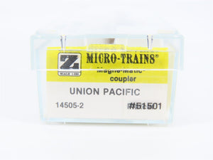 Z Scale Kadee Micro-Trains MTL 14505-2 UP Serves All The West Flat Car #51501