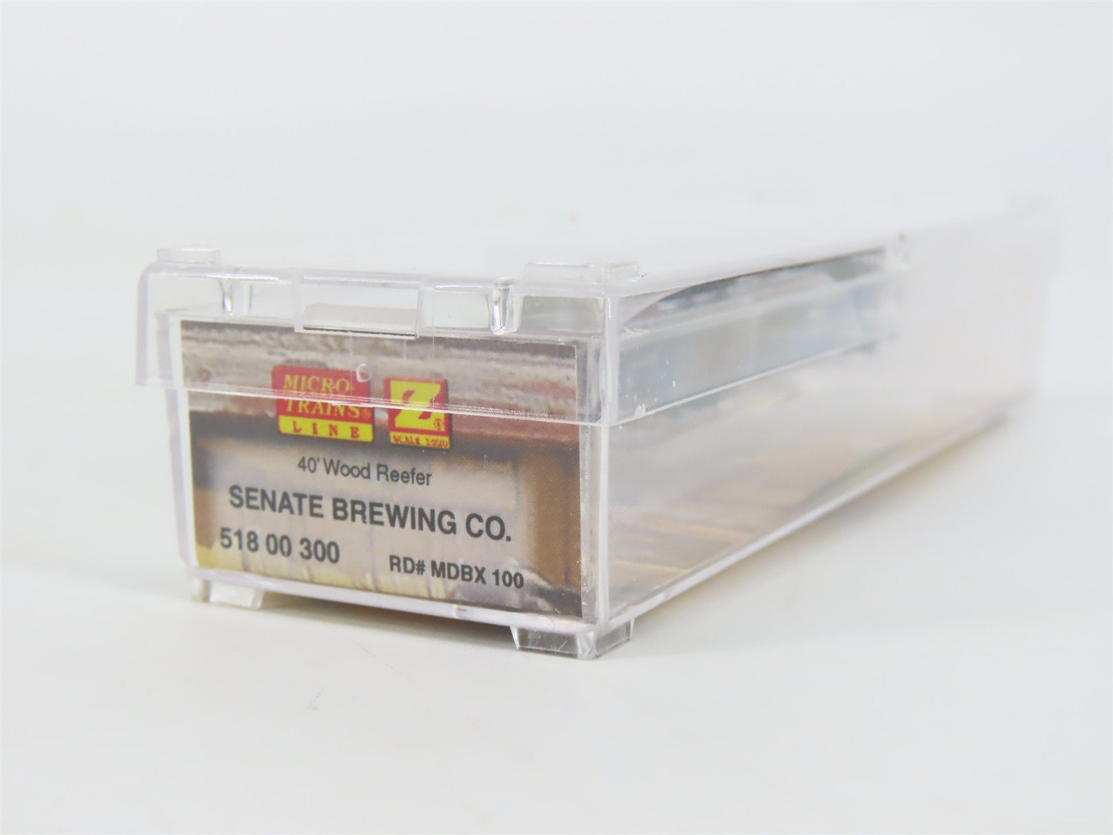Z Scale Micro-Trains MTL Brewery Series 51800300 MDBX Senate Brewing Reefer #100