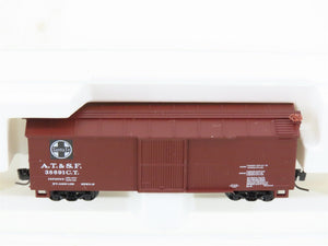 Z Scale Kadee Micro-Trains MTL 13905-2 ATSF Santa Fe 40' Woodside Boxcar #38691