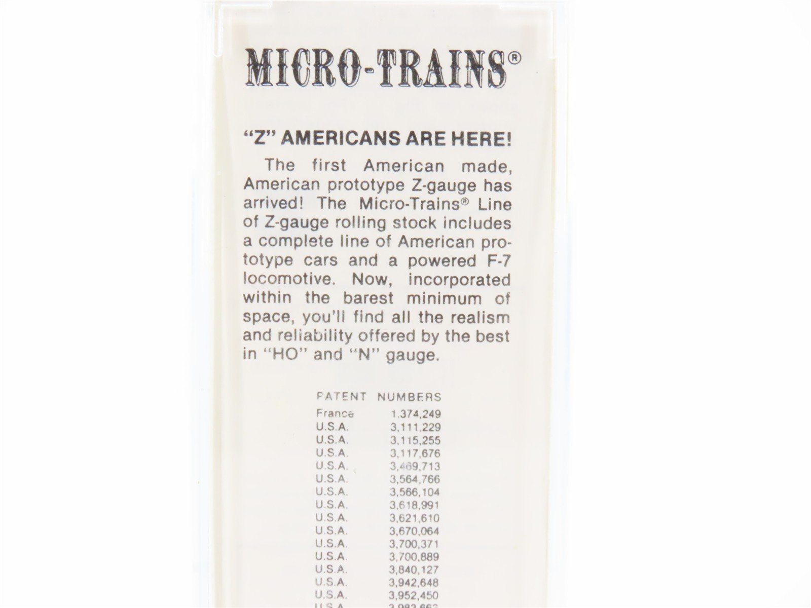 Z Scale Kadee Micro-Trains MTL 13905-2 ATSF Santa Fe 40' Woodside Boxcar #38691