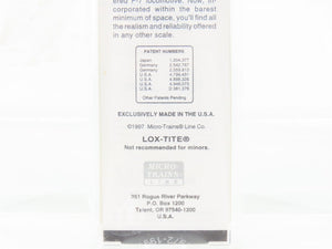 Z Scale Micro-Trains MTL 13905-2 ATSF Santa Fe 40' Woodside Boxcar #38693