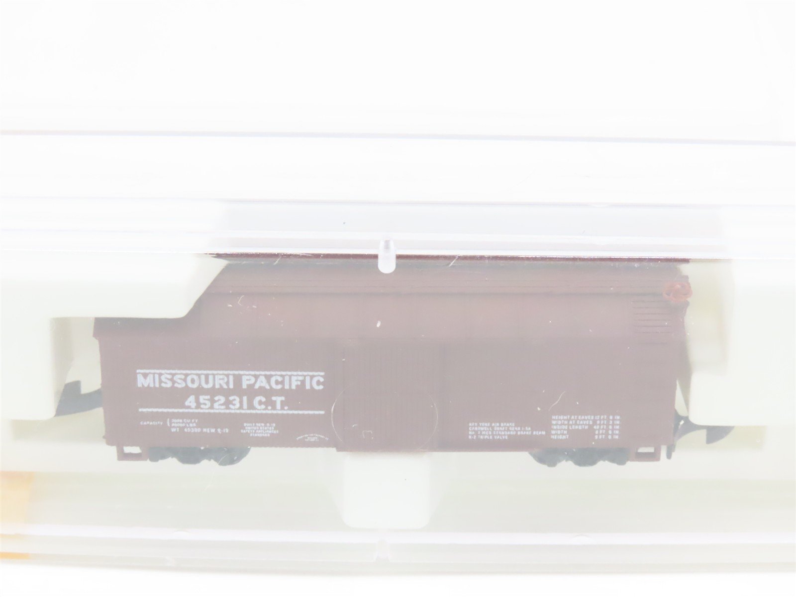 Z Scale Micro-Trains MTL 13907 MP Missouri Pacific 40' Woodside Boxcar #45231