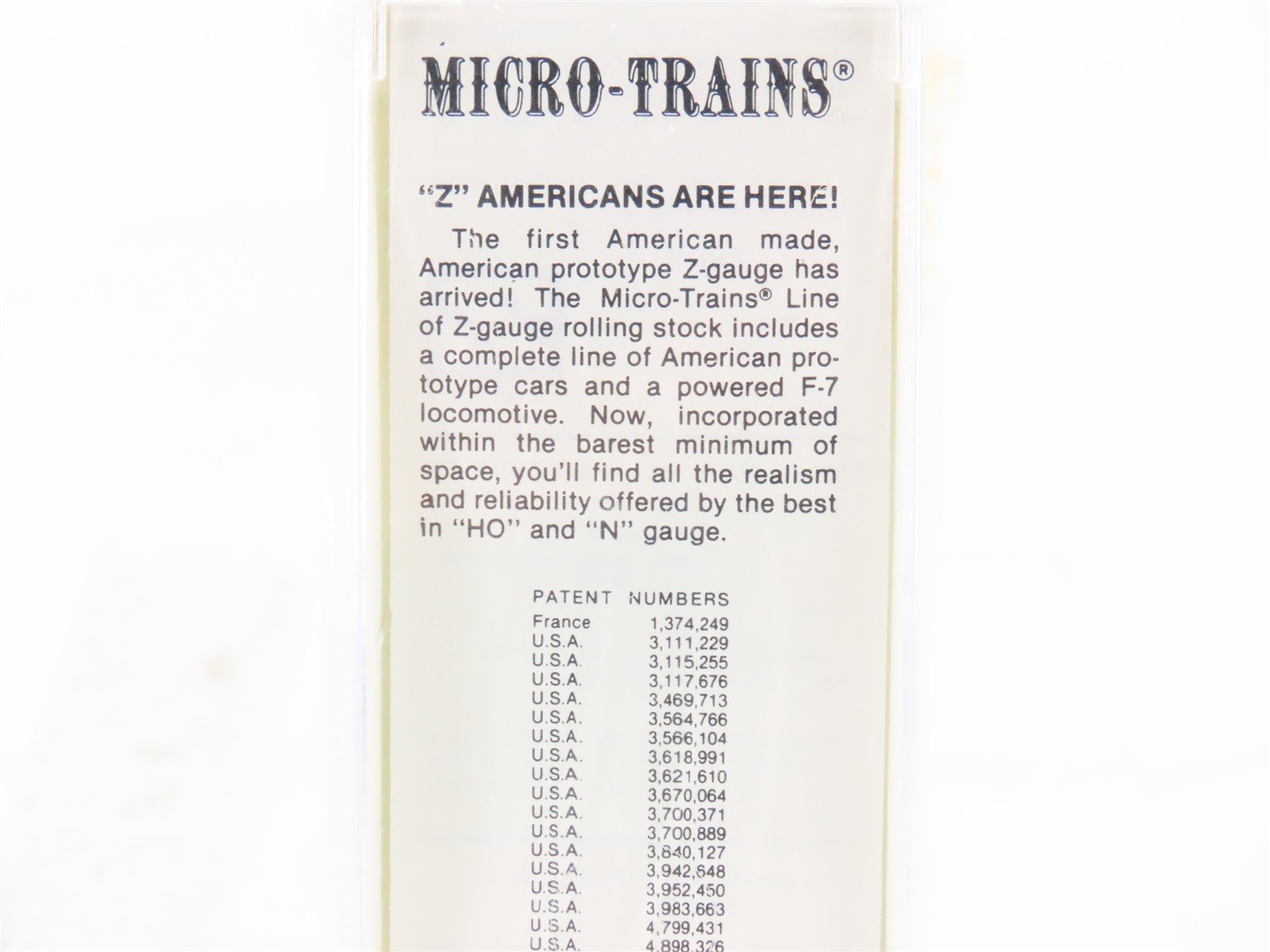 Z Scale Micro-Trains MTL 13907 MP Missouri Pacific 40' Woodside Boxcar #45231