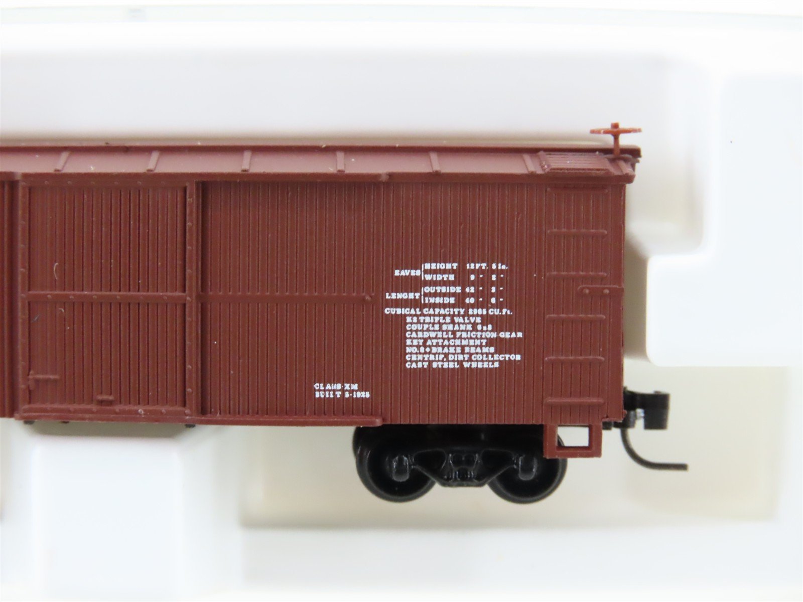 Z Scale Kadee Micro-Trains MTL 13906-2 DL&W Lackawanna 40' Woodside Boxcar 45000