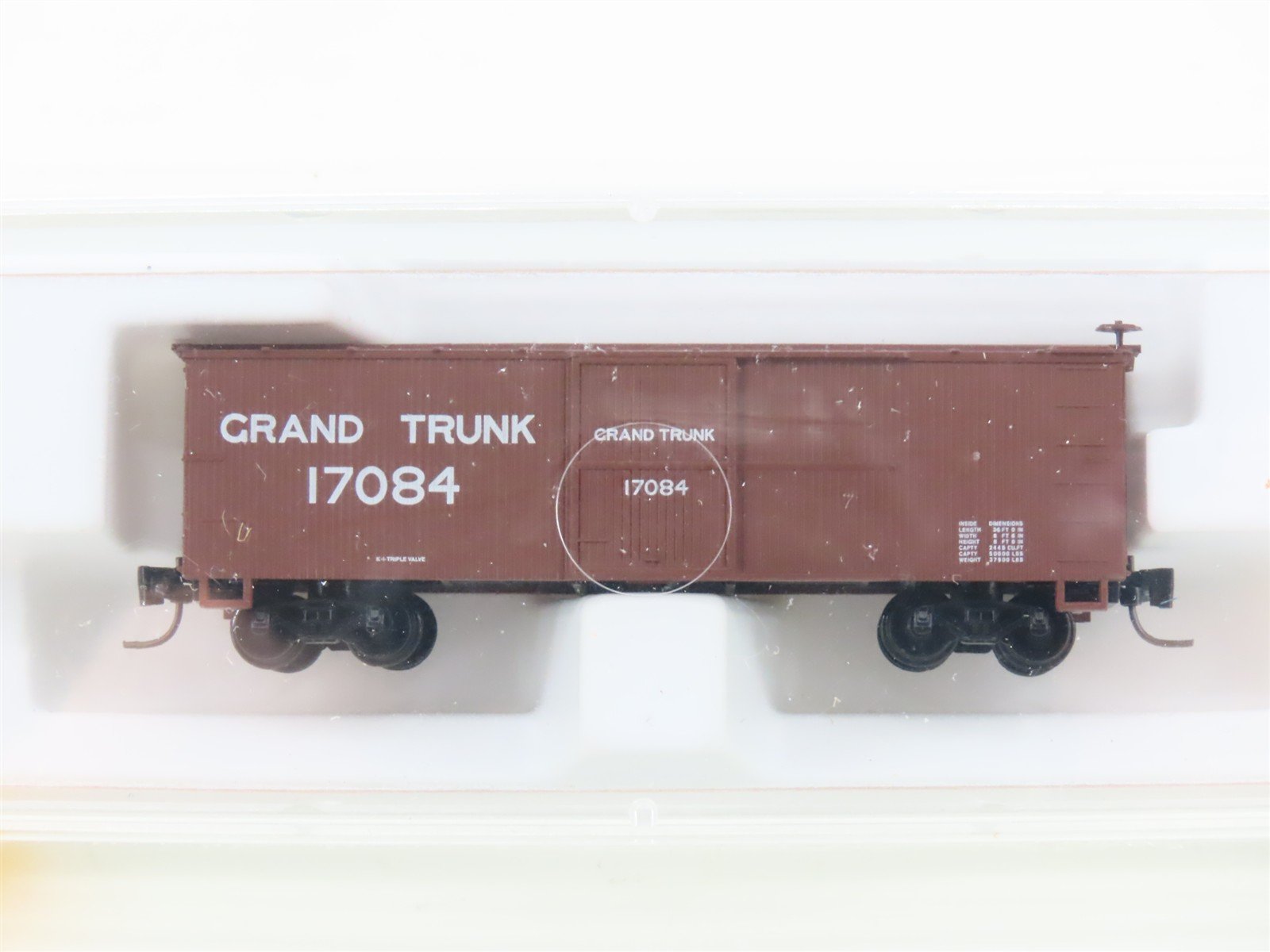 Z Scale Micro-Trains MTL 13909-2 Grand Trunk 40' Boxcar #17084