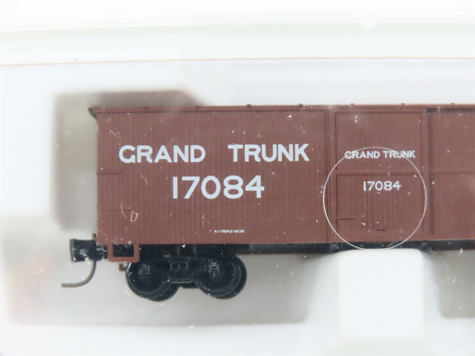 Z Scale Micro-Trains MTL 13909-2 Grand Trunk 40' Boxcar #17084