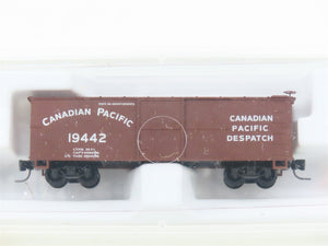 Z Scale Micro-Trains MTL 13910-2 CP Canadian Pacific 40' Woodside Boxcar #19442