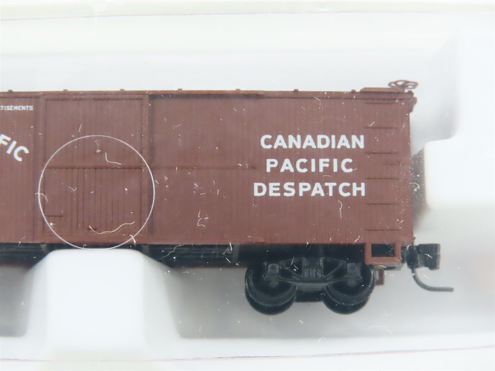 Z Scale Micro-Trains MTL 13910-2 CP Canadian Pacific 40' Woodside Boxcar #19442