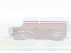 Z Scale Micro-Trains MTL 13910-2 CP Canadian Pacific 40' Woodside Boxcar #19442