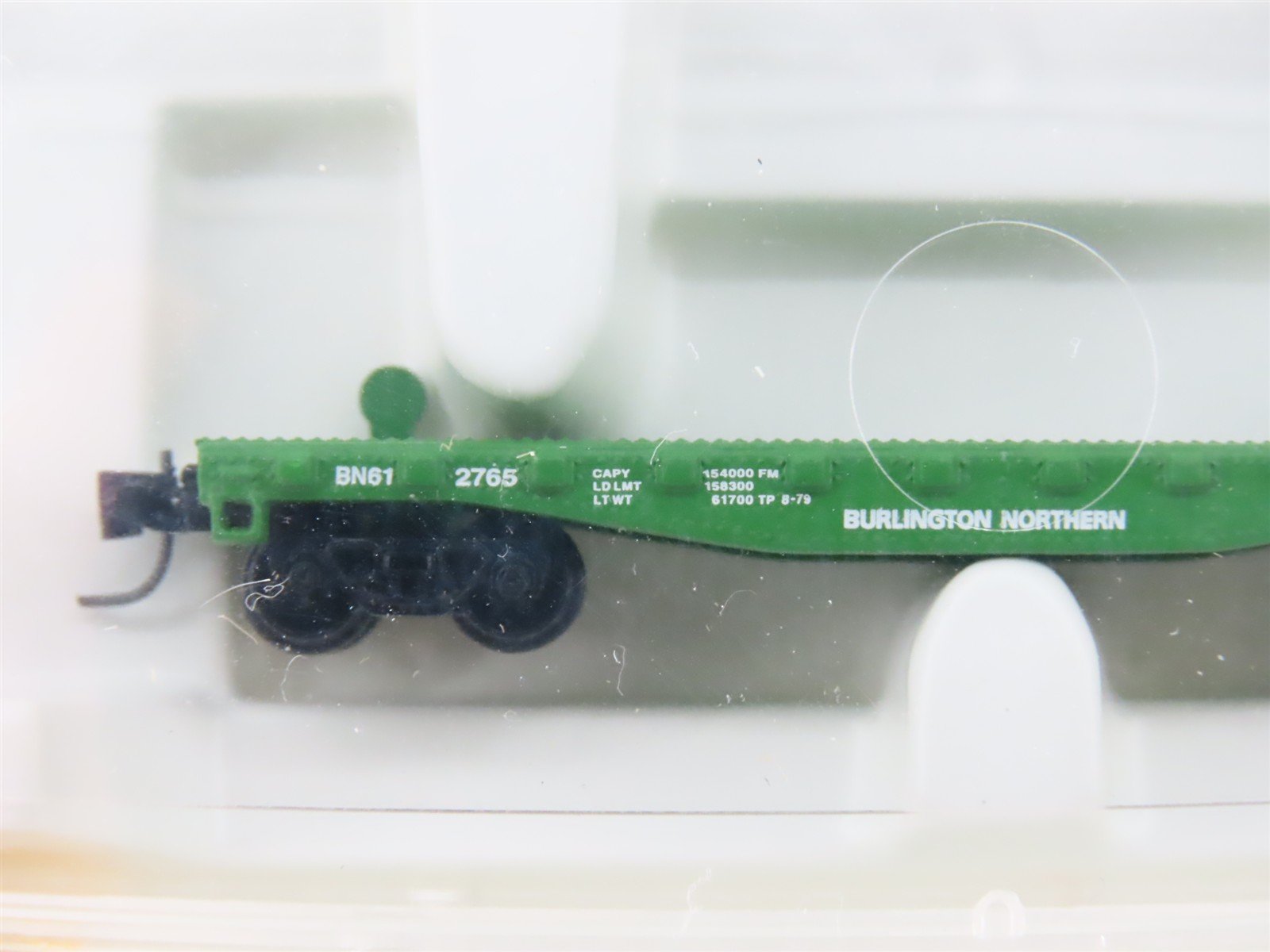 Z Scale Micro-Trains MTL 14508-2 BN Burlington Northern Flatcar #612765