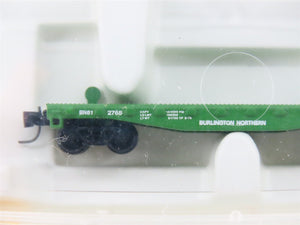 Z Scale Micro-Trains MTL 14508-2 BN Burlington Northern Flatcar #612765