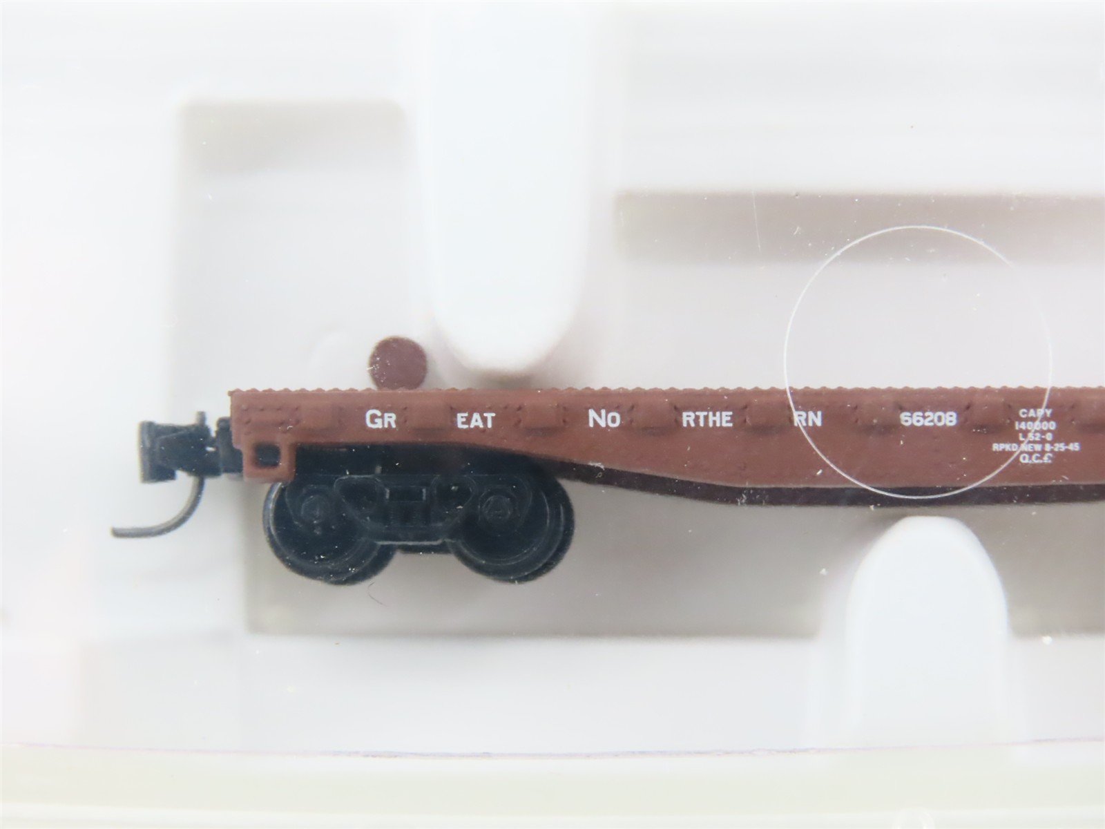 Z Scale Micro-Trains MTL 14507-2 GN Great Northern Flatcar #66208