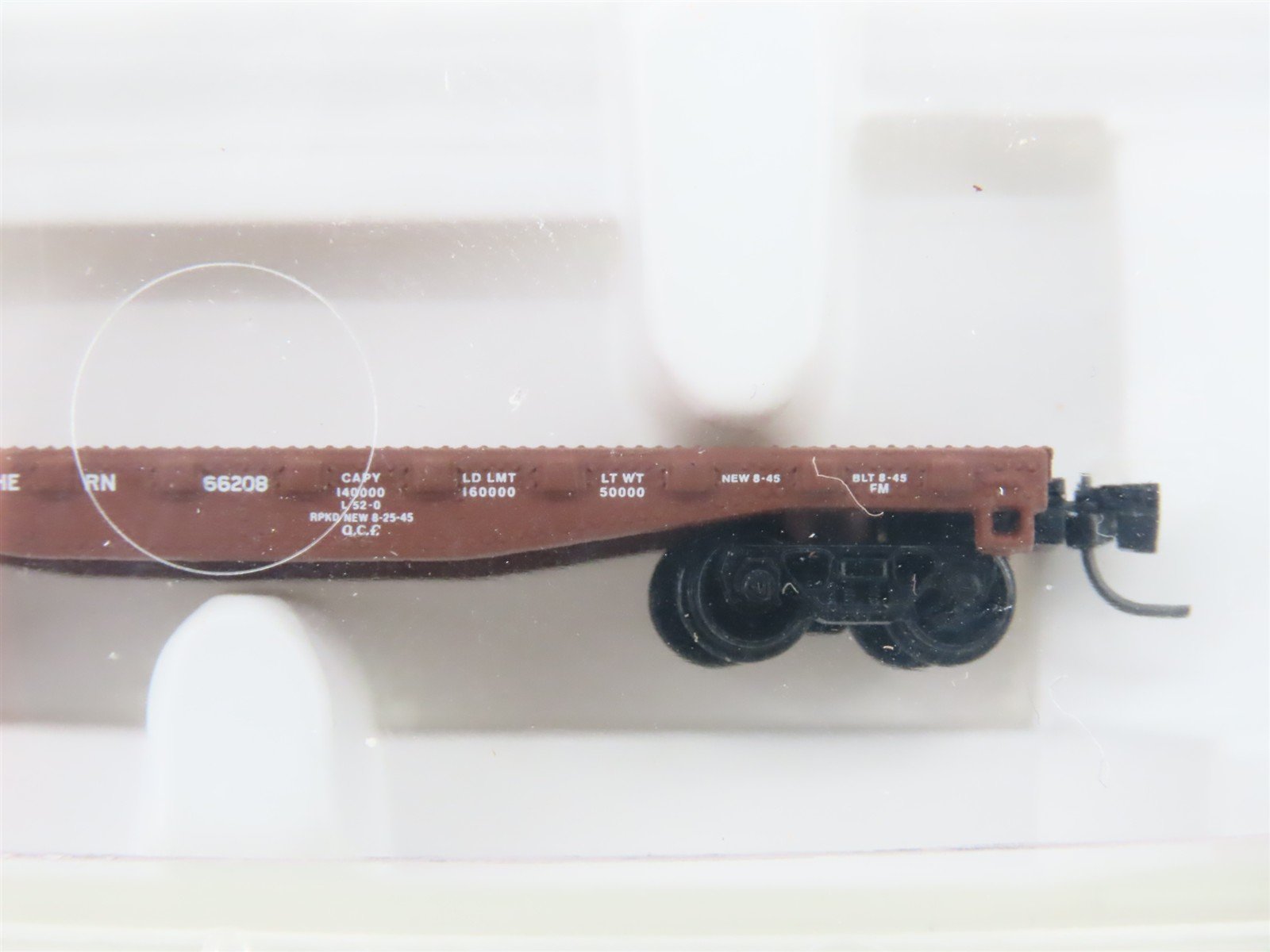 Z Scale Micro-Trains MTL 14507-2 GN Great Northern Flatcar #66208