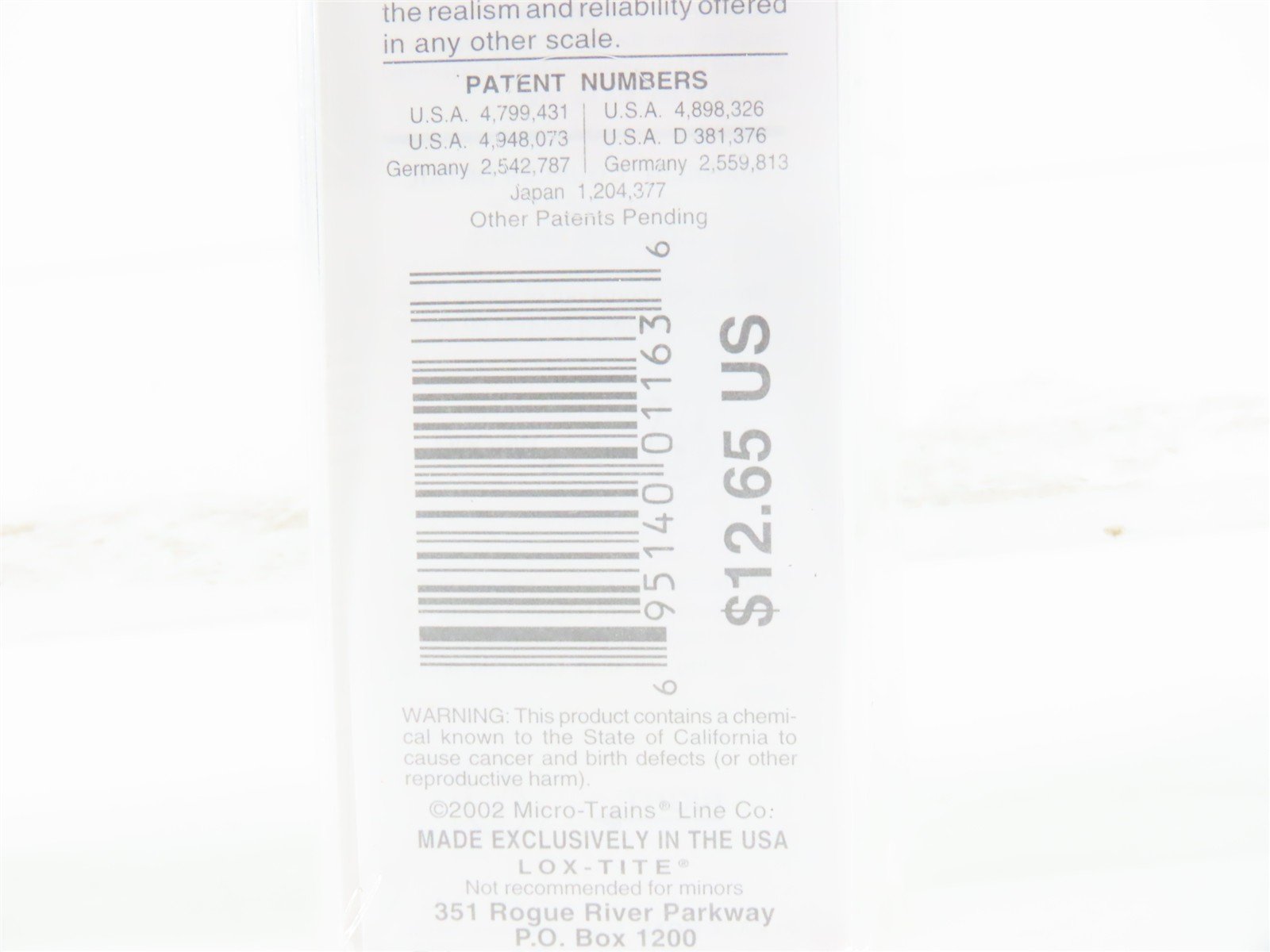 Z Scale Micro-Trains MTL 14507-2 GN Great Northern Flatcar #66208