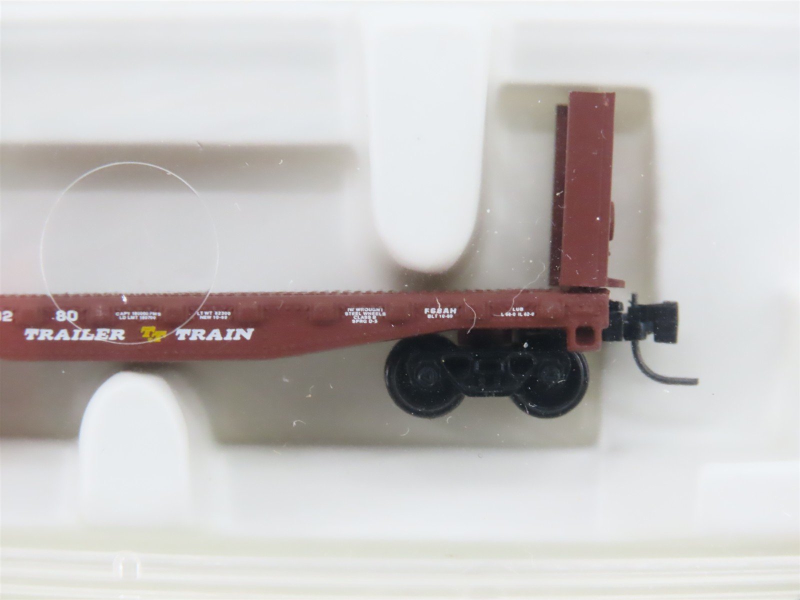 Z Scale Micro-Trains MTL 14605-2 TTPX Trailer Train Bulkhead Flatcar #80280