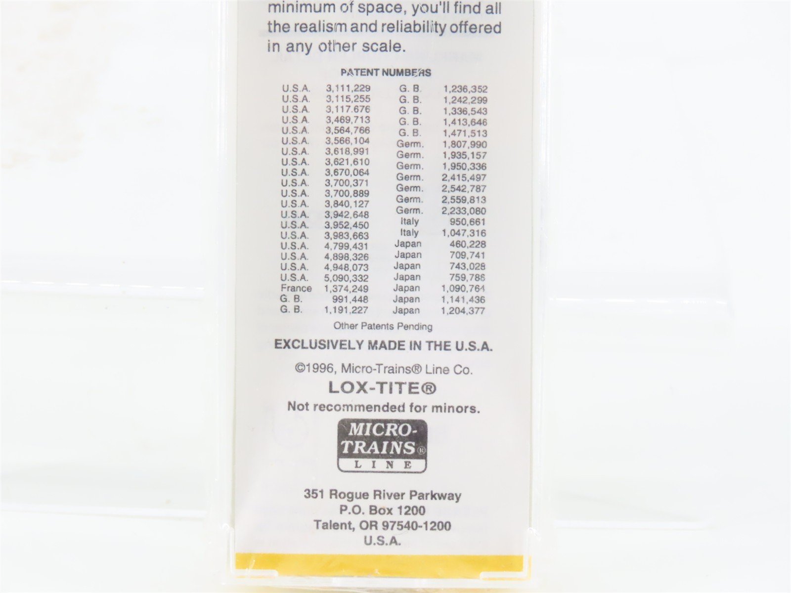 Z Scale Micro-Trains MTL 14605-2 TTPX Trailer Train Bulkhead Flatcar #80280