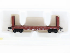 Z Scale Kadee Micro-Trains MTL 14603-2 L&N Bulkhead Flatcar #20514