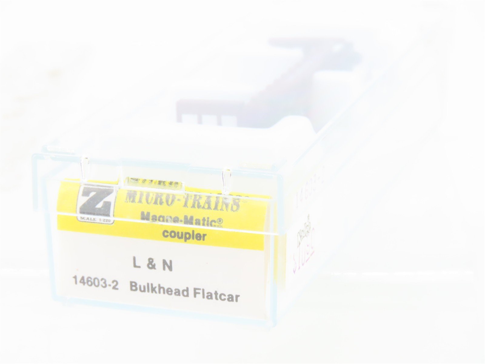 Z Scale Kadee Micro-Trains MTL 14603-2 L&N Bulkhead Flatcar #20514
