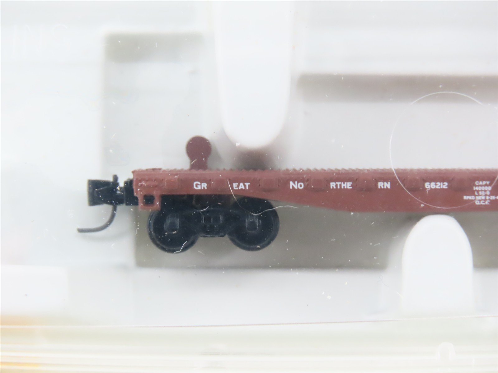 Z Scale Micro-Trains MTL 14507-2 GN Great Northern Flatcar #66212
