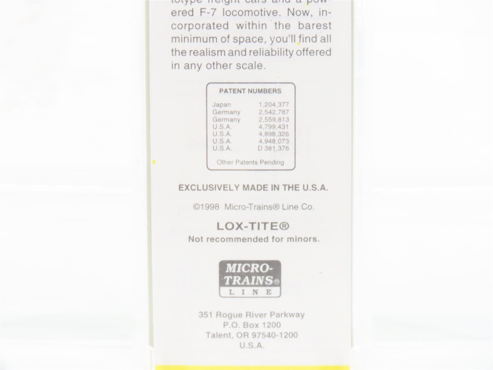 Z Scale Micro-Trains MTL 14507-2 GN Great Northern Flatcar #66212