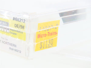 Z Scale Micro-Trains MTL 14507-2 GN Great Northern Flatcar #66212