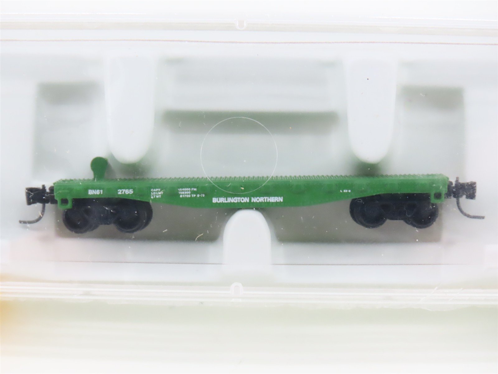 Z Scale Micro-Trains MTL 14508-2 BN Burlington Northern Flatcar #612765