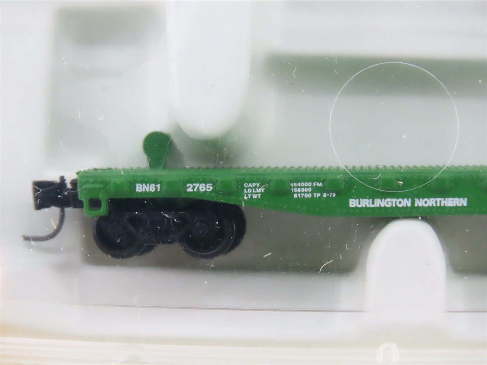 Z Scale Micro-Trains MTL 14508-2 BN Burlington Northern Flatcar #612765