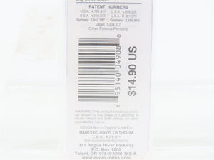 Z Scale Micro-Trains 14607-2 BN Burlington Northern 40' Bulkhead Flatcar #616049