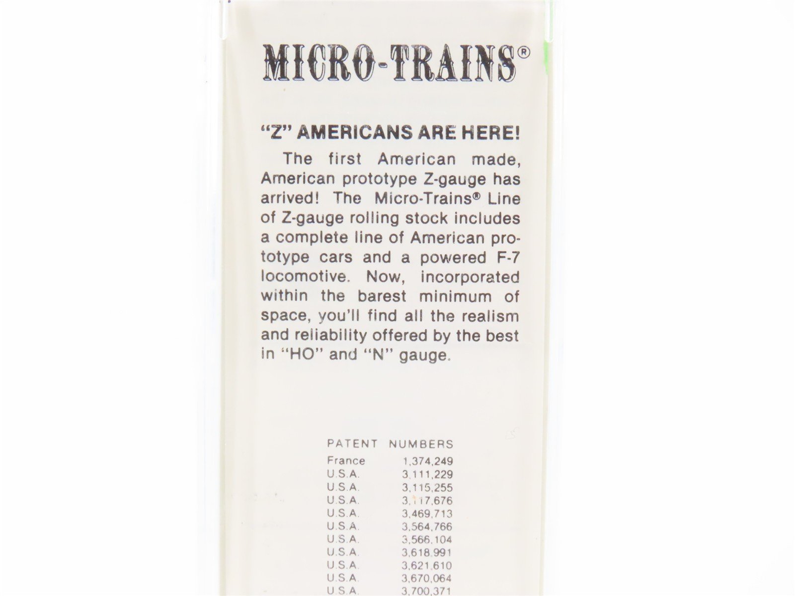 Z Scale Kadee Micro-Trains 14101-2 WP 