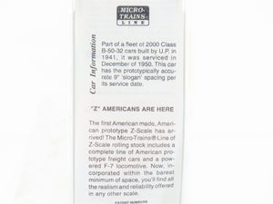 Z Scale Micro-Trains 14109-2 UP Union Pacific 40' Standard Boxcar #192920