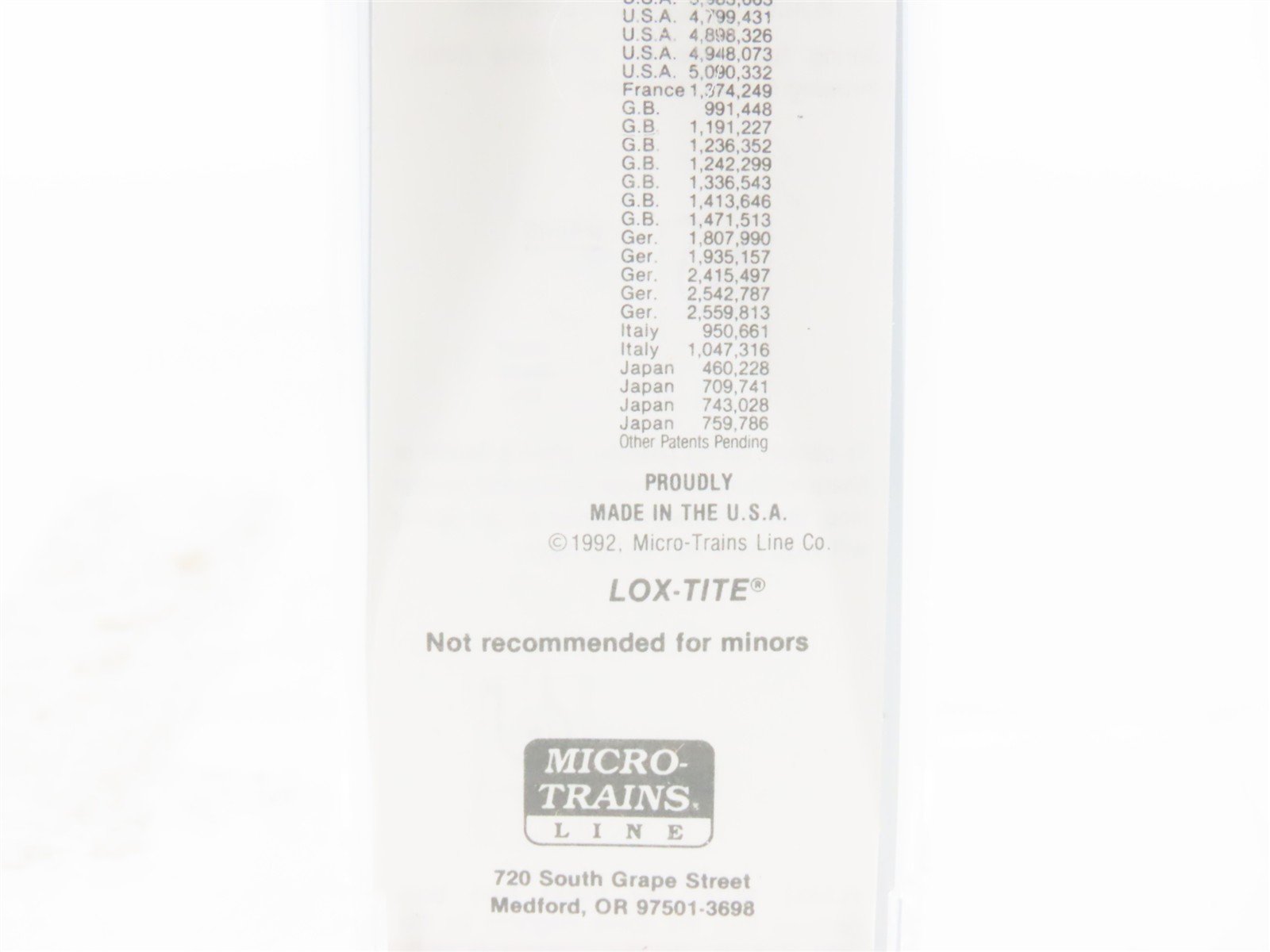 Z Scale Micro-Trains 14114-2 FEC Florida East Coast 