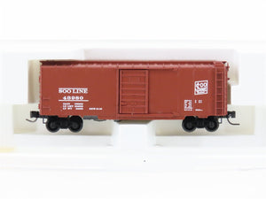 Z Scale Kadee Micro-Trains 14120-2 SOO Line 40' Single Door Boxcar #43980