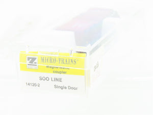 Z Scale Kadee Micro-Trains 14120-2 SOO Line 40' Single Door Boxcar #43980