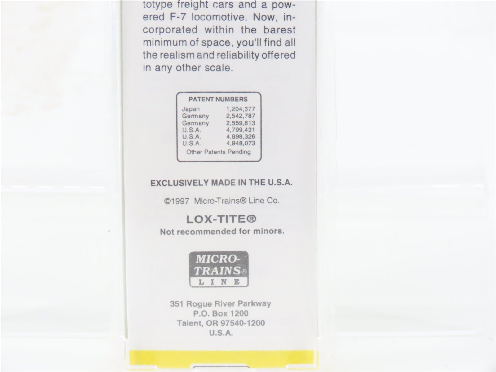 Z Scale Micro-Trains 14134-2 GN Great Northern 40' Standard Boxcar #2538