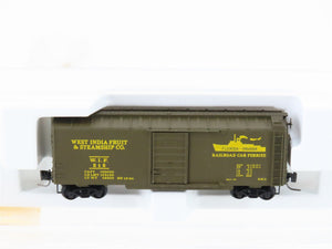 Z Scale Micro-Trains 14126-2 WIF West India Fruit 40' Standard Boxcar #212