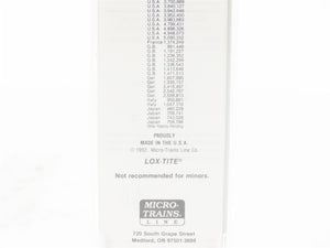 Z Scale Micro-Trains 14126-2 WIF West India Fruit 40' Standard Boxcar #212