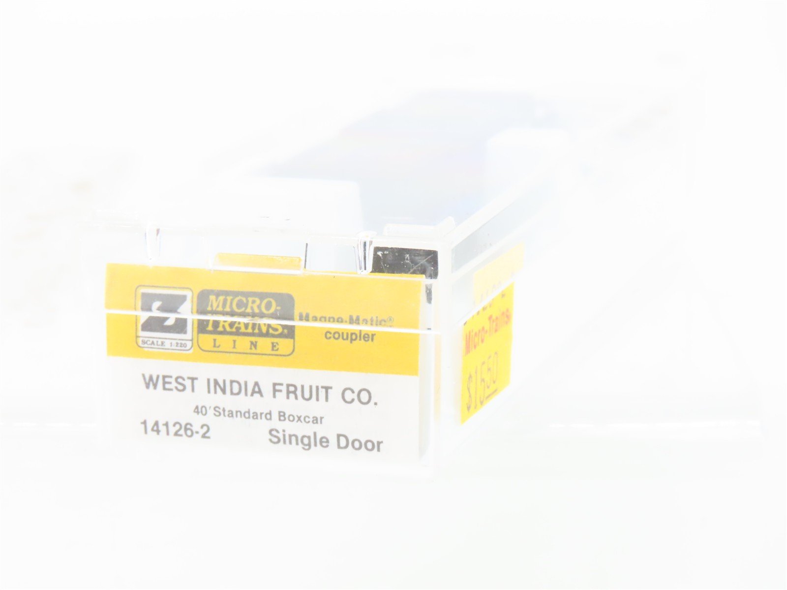 Z Scale Micro-Trains 14126-2 WIF West India Fruit 40' Standard Boxcar #212