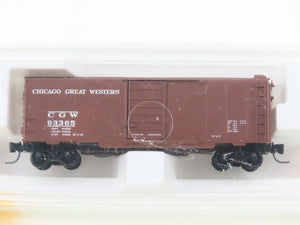 Z Micro-Trains 14139-2 CGW Chicago Great Western 40' Standard Boxcar #93365