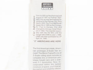 Z Micro-Trains 14139-2 CGW Chicago Great Western 40' Standard Boxcar #93365