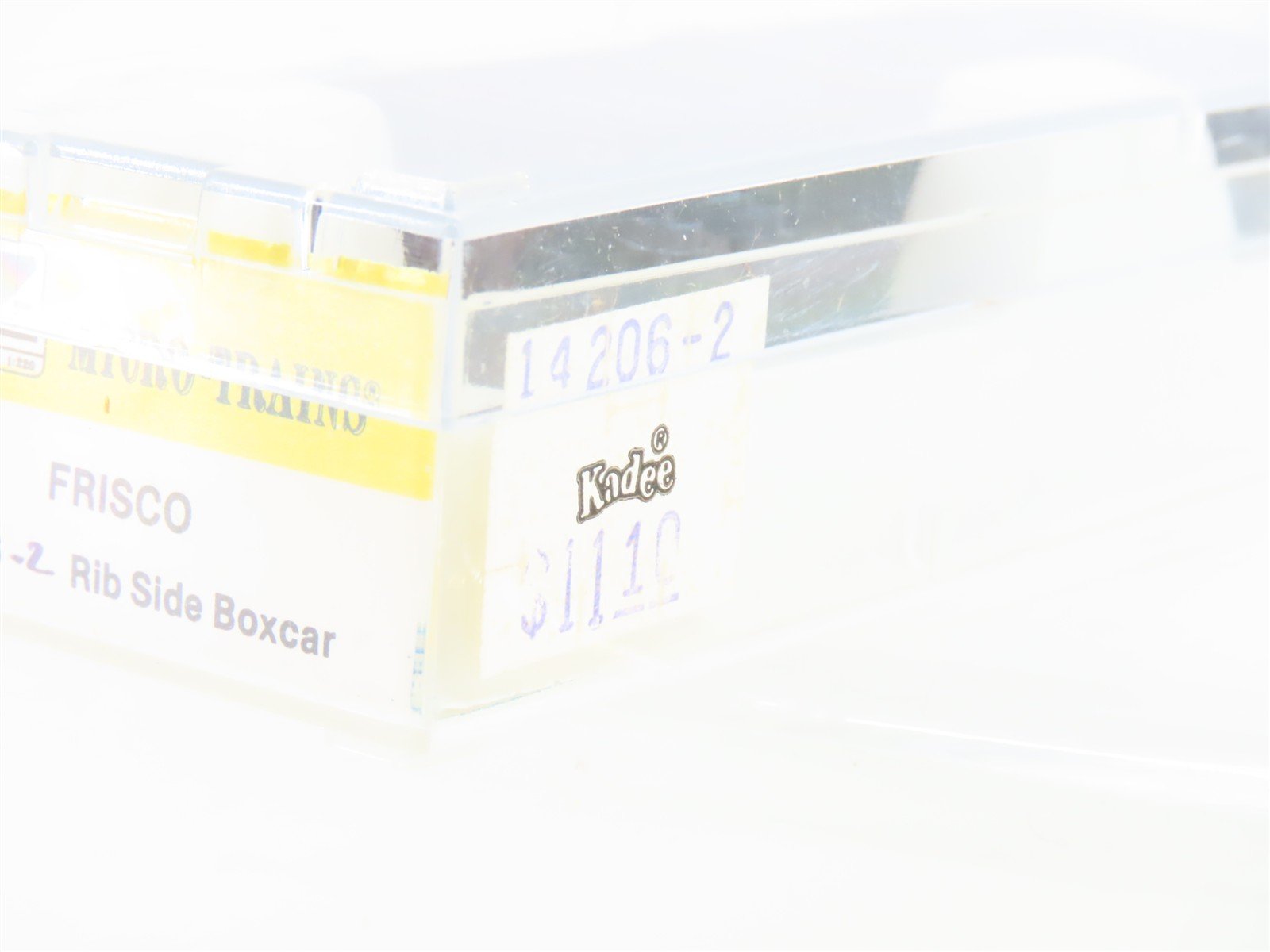 Z Scale Kadee Micro-Trains MTL 14206-2 SLSF Frisco 40' Rib Side Boxcar #42473