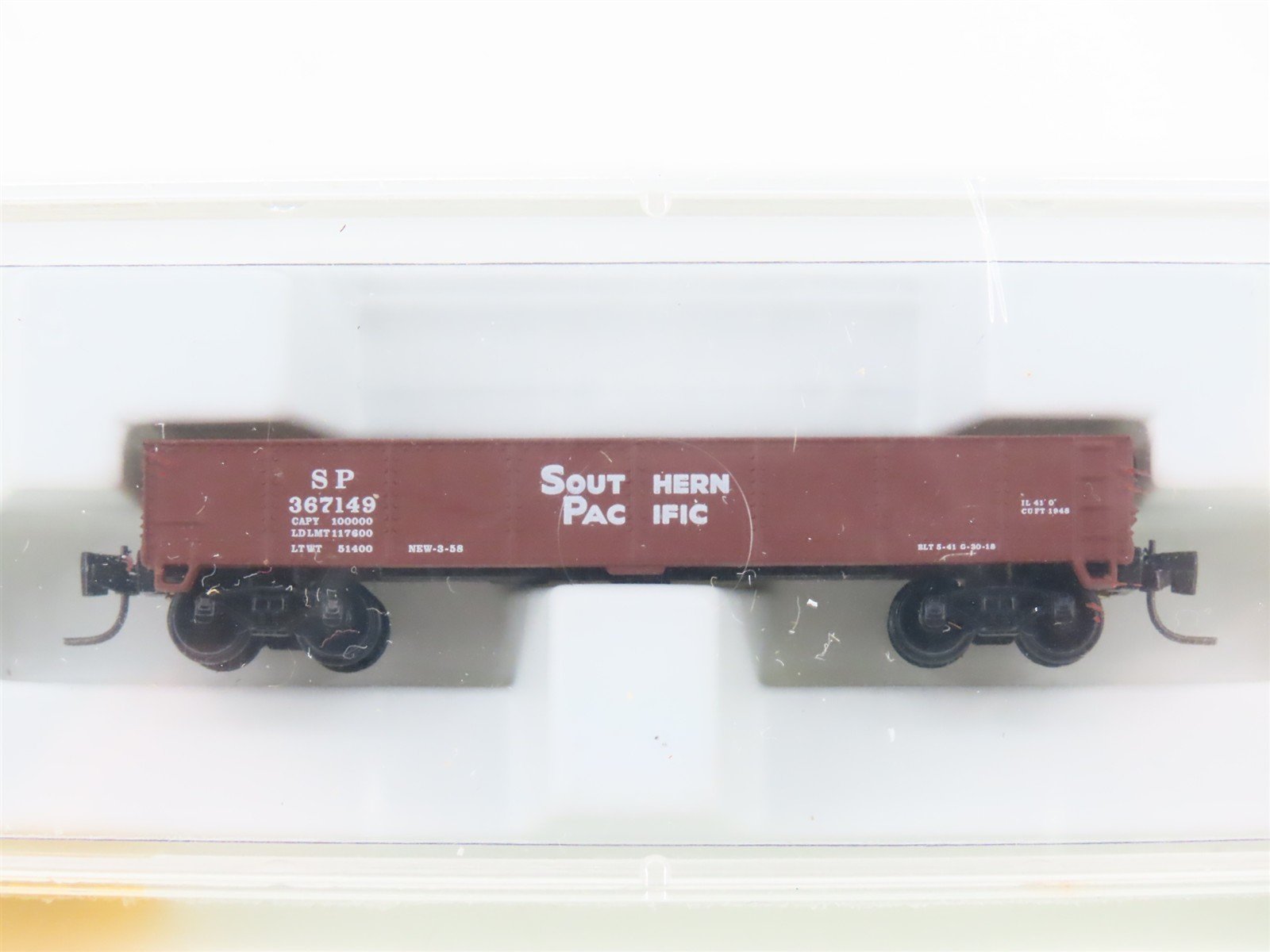 Z Scale Micro-Trains MTL 14310-2 SP Southern Pacific Open Gondola #367149