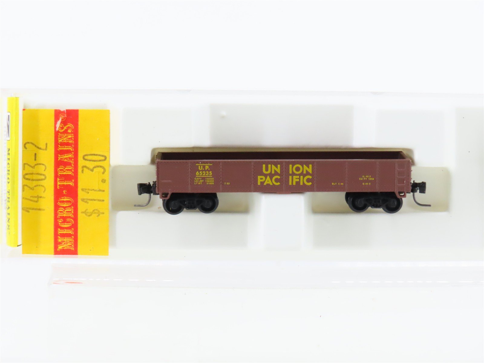 Z Scale Micro-Trains MTL 14303-2 UP Union Pacific Open Gondola #65235