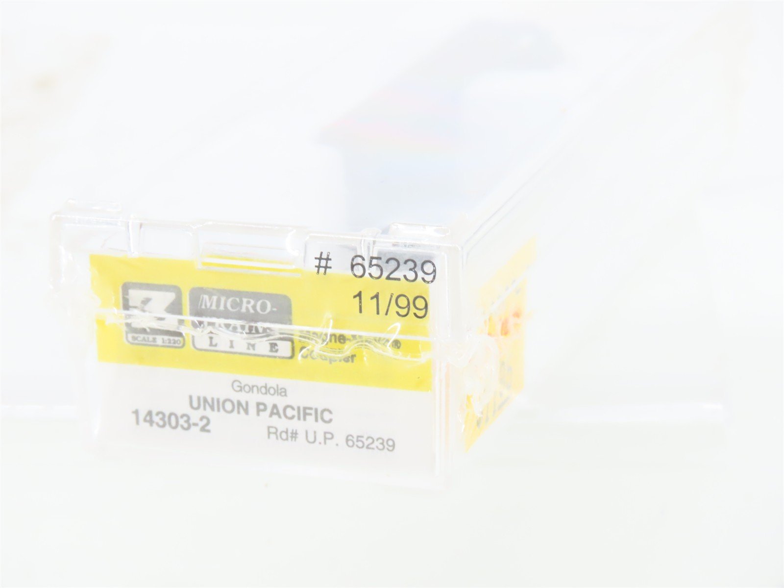 Z Scale Micro-Trains MTL 14303-2 UP Union Pacific Open Gondola #65239