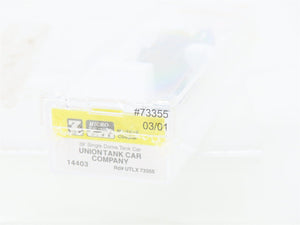 Z Scale Micro-Trains MTL 14403 UTLX Union Tank Co Single Dome Tankcar #73355
