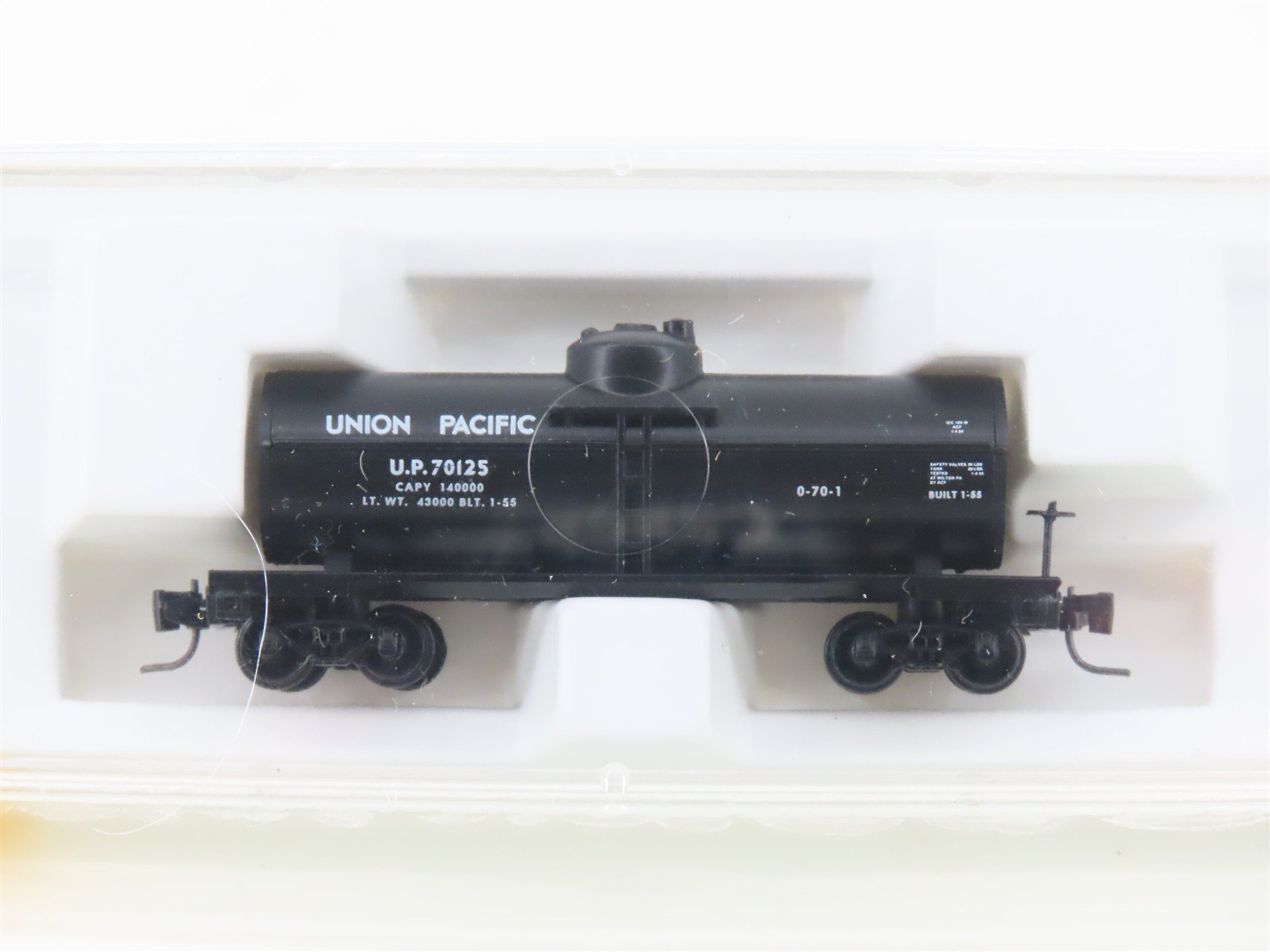 Z Kadee Micro-Trains MTL 14405-2 UP Union Pacific Single Dome Tankcar #70125