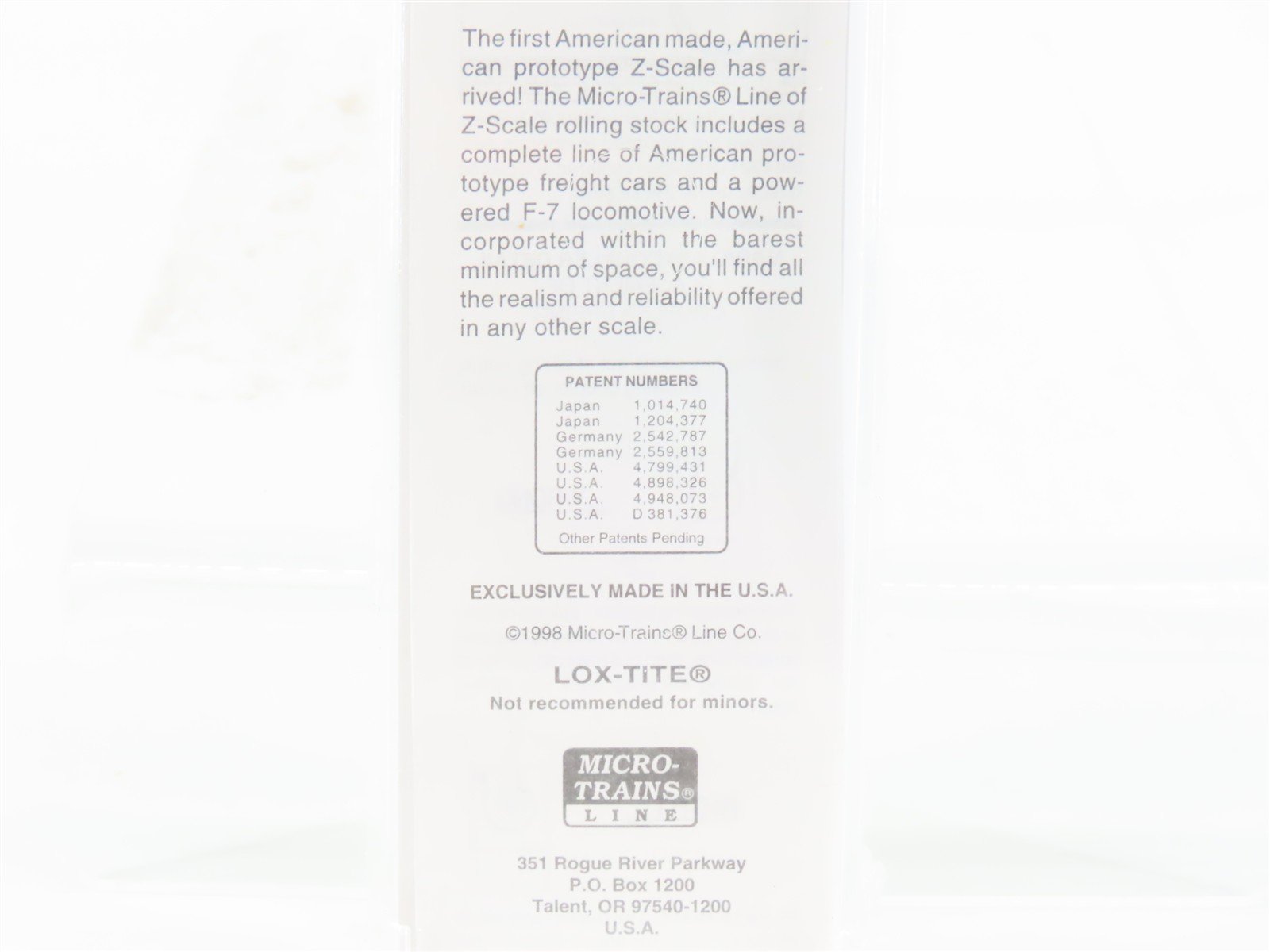 Z Scale Micro-Trains MTL 14408-2 SP Southern Pacific Single Dome Tankcar #60170