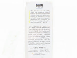 Z Scale Micro-Trains MTL 14419 CN Canadian National Single Dome Tankcar #990984