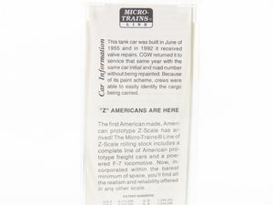 Z Micro-Trains MTL 14411-2 CGW Chicago Great Western Single Dome Tankcar #267
