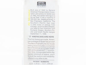 Z Micro-Trains MTL 14408-2 SP Southern Pacific 39' Single Dome Tankcar #60175